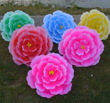 Guarda-sol floral 3D design floral seda peônia bambu guarda-chuvas cosplay festa show comprar usado  Enviando para Brazil