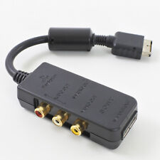 PS2 Oficial RCA AV ADAPTOR S Terminal SCPH-10130 SONY para Playstation 2 1872 p2 comprar usado  Enviando para Brazil