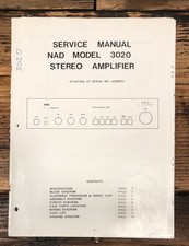 Nad model 3020 for sale  Portland