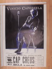 Poster originale concerto usato  Italia