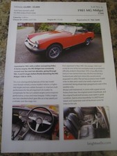 1981 midget 1500 for sale  BRISTOL