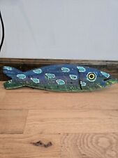 Wooden fish decor for sale  Sadieville