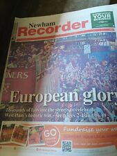 Newham recorder west for sale  LONDON