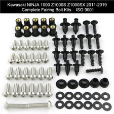 Parafusos de parafuso de carenagem completos adequados para Kawasaki 2011-2019 Ninja1000 Z1000S Z1000SX comprar usado  Enviando para Brazil