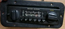 Autoradio vintage becker usato  Roma