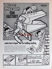 Roupa de modelagem PLAY-DOH 'Fun Factory' anúncio vintage 1964/5 anúncio impresso 677-71, usado comprar usado  Enviando para Brazil