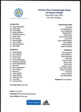 peterborough united for sale  LEICESTER