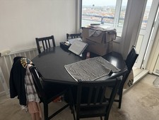 Black oak seater for sale  BEDFORD