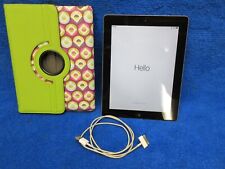 Apple iPad 2ª Geração 16GB WiFi 9,7 polegadas Prata A1395 Pacote com Capa de Cabo Funciona Ótimo! comprar usado  Enviando para Brazil
