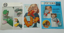 Vintage knitting patterns for sale  UK