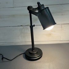 Lámpara de Tarea Fotógrafos Color Bronce Oscuro Metal Ajustable Escritorio Luz Industrial segunda mano  Embacar hacia Mexico