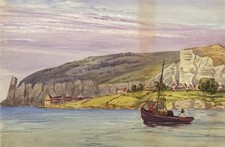 Boat coastline antique for sale  UK
