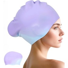 Swim caps long for sale  Dallas