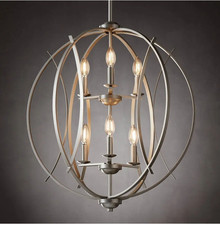 Spherical brushed nickel for sale  Palm Desert