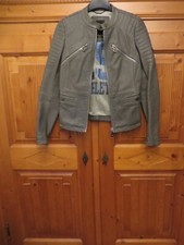 Lederjacke jacke echt gebraucht kaufen  Deutschland