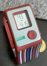 Vintage United Color Of Benetton Fm Radiowatch LCD Quartzo RARO comprar usado  Enviando para Brazil