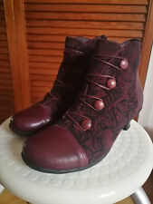 Stiefelette brako bordeaux gebraucht kaufen  Bornheim