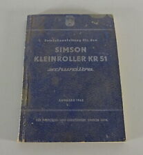 Betriebsanleitung handbuch sim gebraucht kaufen  Jever