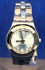 Montre SWATCH IRONY 2005 Femme Bracelet Métal SWISS MADE SUISSE Watch Uhr Argent comprar usado  Enviando para Brazil