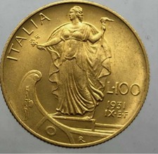 100 lire italia usato  Italia