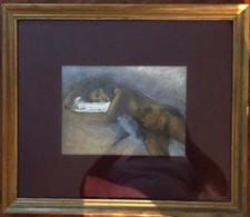 Disegno pastello acquerellato usato  Roma