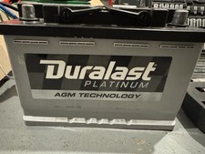 Duralast platinum agm for sale  Upper Darby