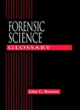 Forensic science glossary for sale  UK