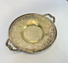 Tigela de frutas prato vintage alívio tigela de doces de metal servir Prima NS comprar usado  Enviando para Brazil