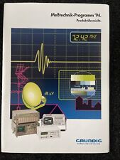 Grundig messtechnik katalog gebraucht kaufen  Leipzig