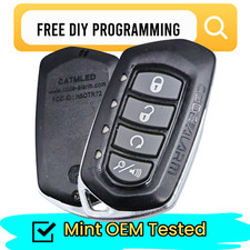 Chaveiro de controle remoto CATMLED alarme código perfeito - 4 botões 2 vias cromado H50TR72 comprar usado  Enviando para Brazil