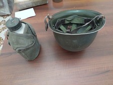 Elmetto borraccia esercito usato Elmetto borraccia esercito usato  Caltanissetta