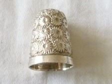 Antique silver thimble for sale Antique silver thimble for sale  READING