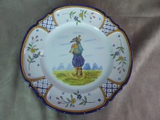 Assiette henriot quimper. d'occasion  Pézilla-la-Rivière