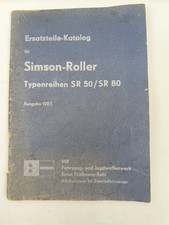 Simson ersatzteilkatalog sr50 gebraucht kaufen  Penig