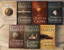 Série completa de livros 7 livros de Game Of Thrones  comprar usado  Enviando para Brazil