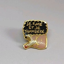 Pin humoristique fume d'occasion  Montville