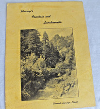 Oob restaurant menu for sale  Pueblo