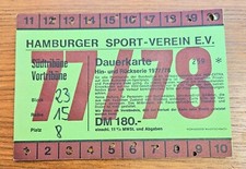 Hsv hamburger dauerkarte gebraucht kaufen  Hamburg