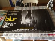 Blur poster. big. for sale  COLCHESTER