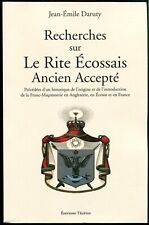 Recherches rite écossais d'occasion  Paris II