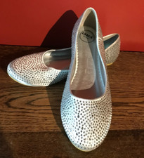 Silver diamante flat for sale  SALTASH