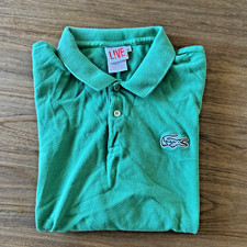 Polo Lacoste Live verde brilhante preppy pique crocodilo grande feito no Peru / França 6 comprar usado Polo Lacoste Live verde brilhante preppy pique crocodilo grande feito no Peru / França 6 comprar usado  Enviando para Brazil