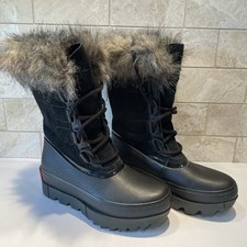Bota de neve feminina SOREL Joan of Arctic Next impermeável preta tamanho 6 em excelente estado usado comprar usado  Enviando para Brazil