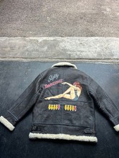 Vintage shearling leather for sale  SHEFFIELD