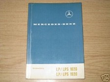 Istruzioni D'Uso Mercedes LP, Lps 1620/1920, usado comprar usado  Enviando para Brazil