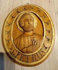Petrus holz bild gebraucht kaufen  Ochsenhausen