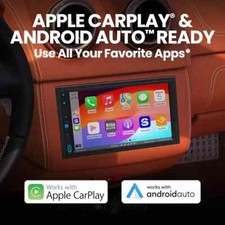 Receptor BOSS Double 2-DIN carro 7" Apple Carplay/Android Auto SiriusXM BE7ACP.X comprar usado  Enviando para Brazil