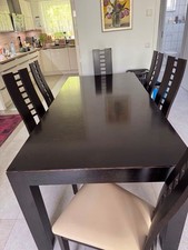 esstisch ausziehbar stuhle gebraucht kaufen  Frankfurt am Main