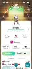 Pokémon Go Dynamax Kubfu | Mini P T C tem 20K Dust comprar usado  Enviando para Brazil