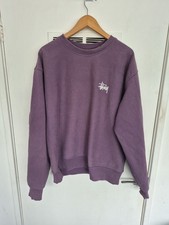 Stussy purple spellout for sale  BIRMINGHAM